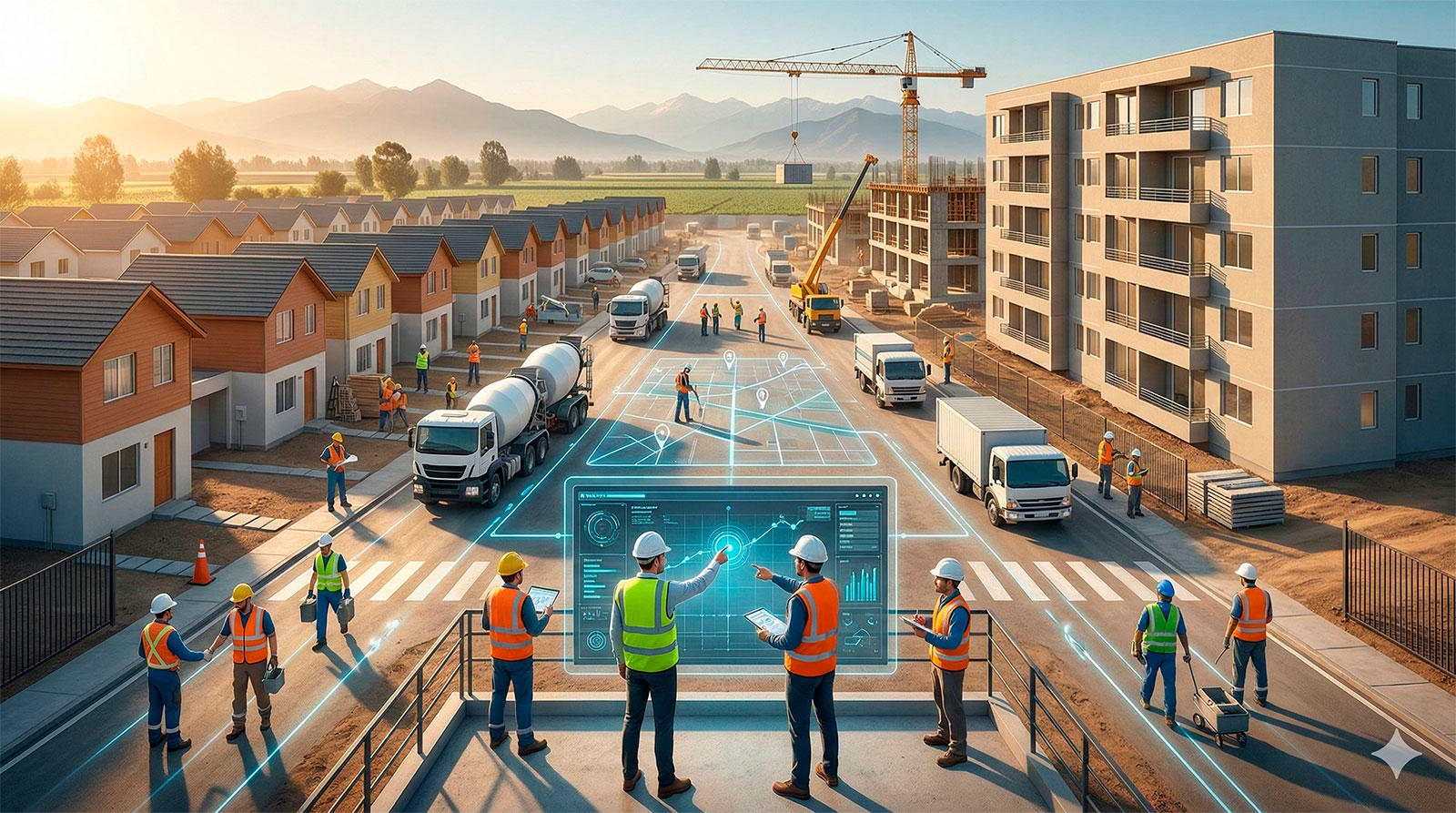 La logística detrás de la escala: Sincronización en edificios de mediana altura y condominios de casas.